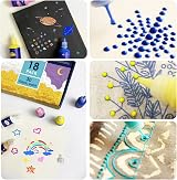 INK LAB 3D Fabric Paint Set 18 Colors Non Toxic Quick Drying 30ml view 7
