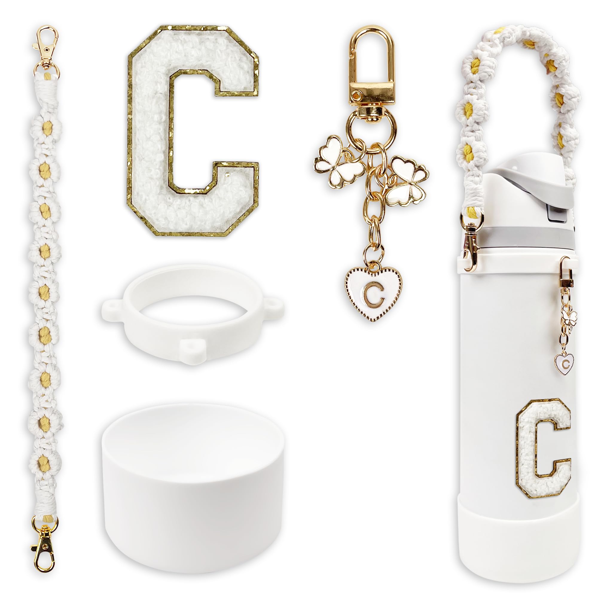 Silicone Boot Cute Monogram Set Compatible with