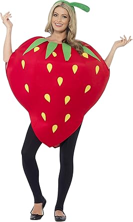 Amazon.com: Smiffys Strawberry Costume 