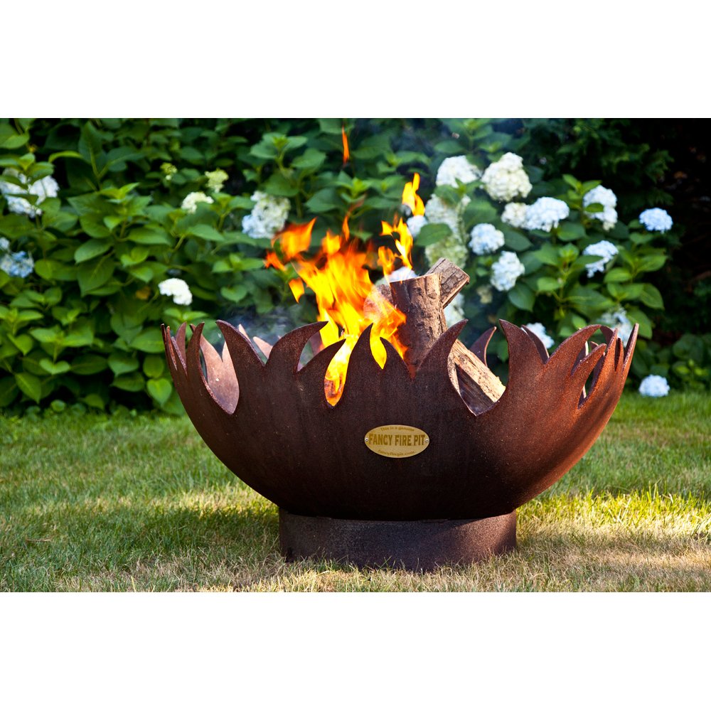 Fancy Fire Pit Blaze 37 Diameter Amazon Co Uk Garden Outdoors