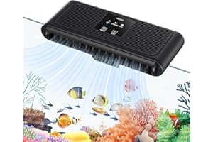 PAIZOO Aquarium Chiller Fan, Fish Tank Cooling Fans Aquarium Cooler with 3 Speed Modes, Water Chiller for Axolotl Tank Access