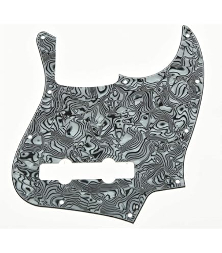 Spitfire Jazz Bass ピックガード Amazon.com: Dopro Jazz Bass 3D Printed plastic pickguard