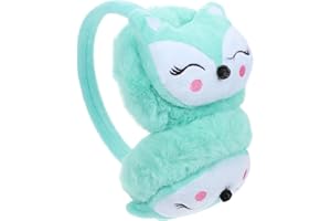 VANZACK Kids Winter Earmuff Plush Warm Cute Fox Cartoon Earmuff Children Winter Warm Earmuffs Ear Warmer Warm Earmuffs