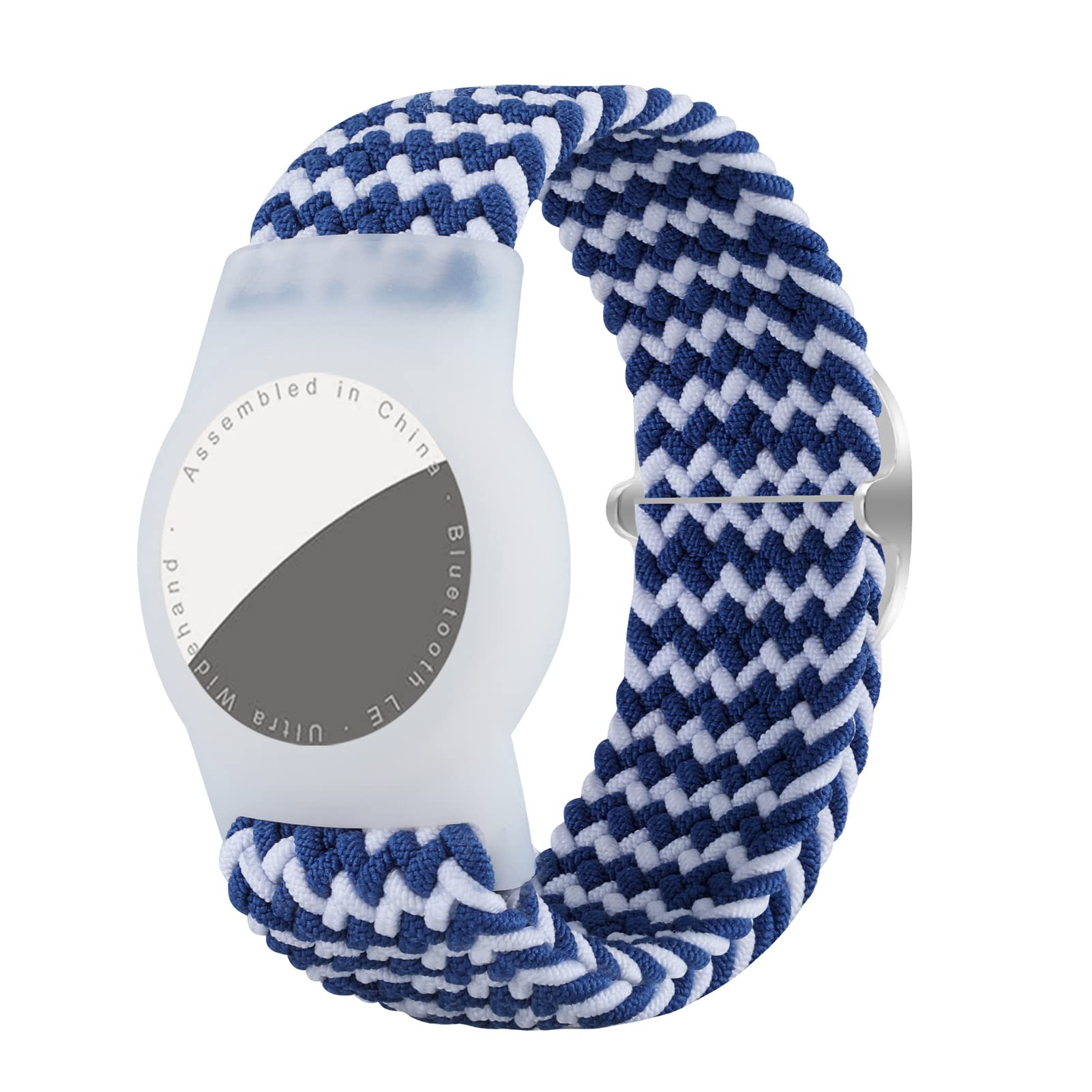 Dingfeiyu Nylon Kids Wristband for Airtag, Anti-Lost, Anti-Scratch Bracelet Kids, Airtag Tracking Watch Wrist Strap Child, Holder Necklace for Airtag