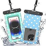 MoKo Large Waterproof Phone Pouch - 2 Pack Floating