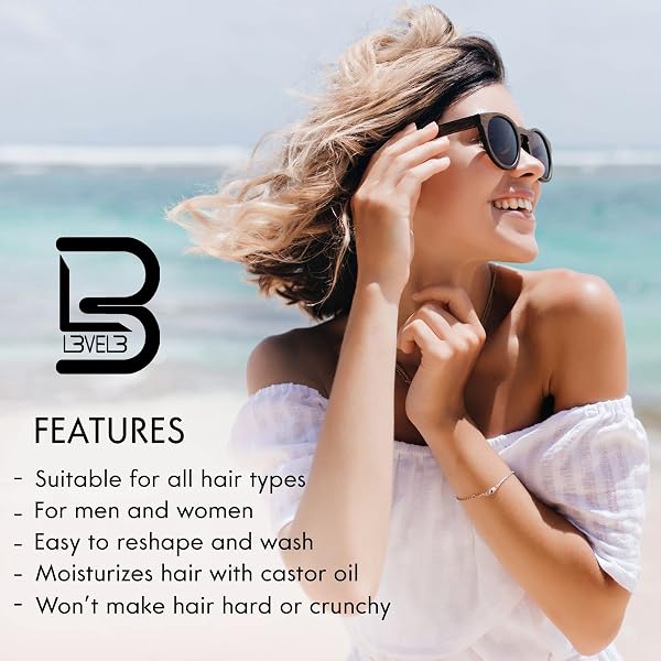 L3 LEVEL 3 SEA SALT TEXTURIZING SPRAY – CREATES BEACHY WAVES AND TEXTURE – CASUAL HAIR FINISH (8.45 FL OZ)