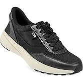 Kizik Womens Shoes: Paris - Comfortable, Breathable, Casual Slip On Sneakers, Full Grain Tumbled Leather, Hands Free Convenience for Walking & Running