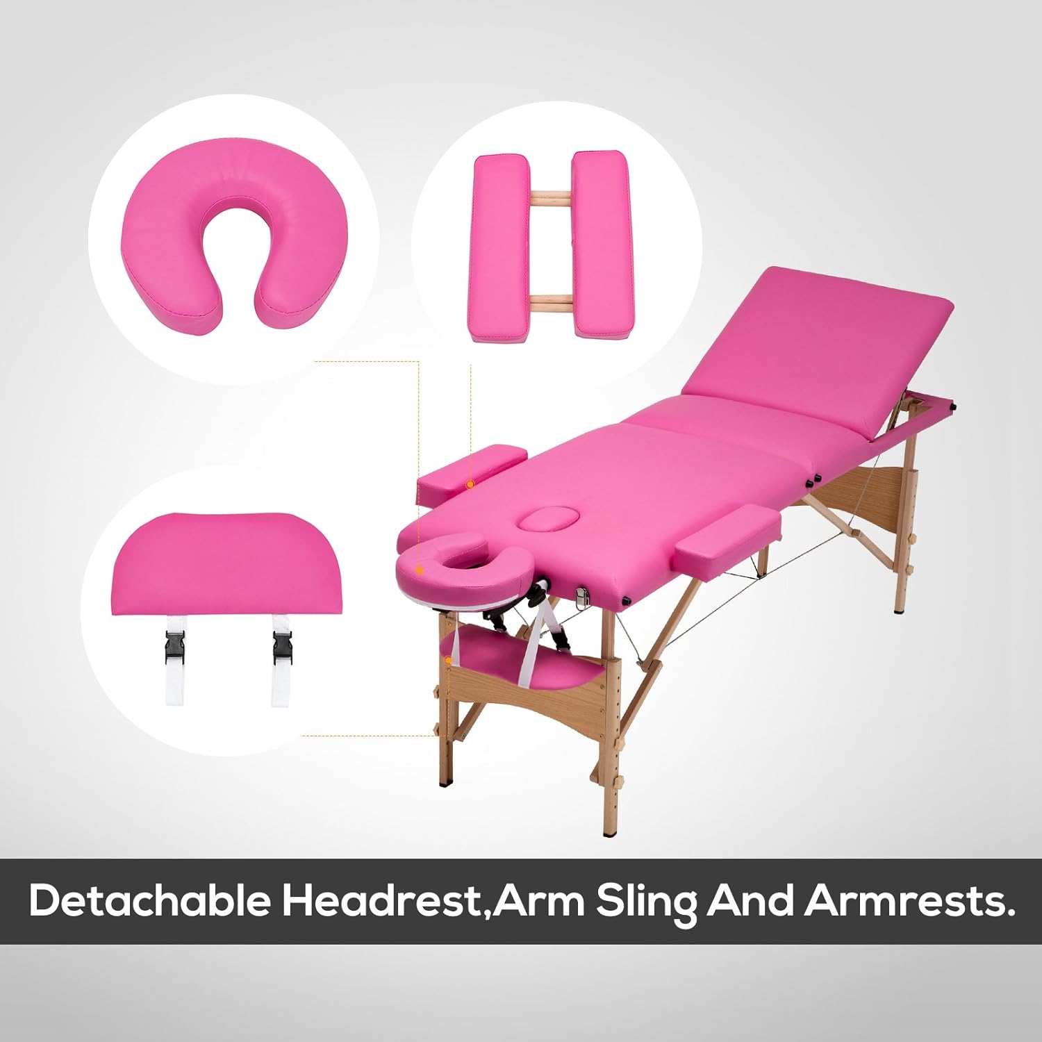 Équipement de massage professionnel Tables de massage Uenjoy Table de