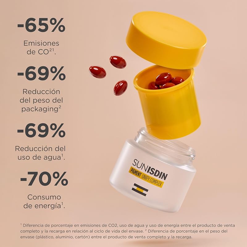 SunISDIN Pigment Refill Complemento Alimenticio - 30 unidades