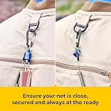 SF Strongest Magnetic Release Holder with Coiled Lanyard Aluminum Blue view 5