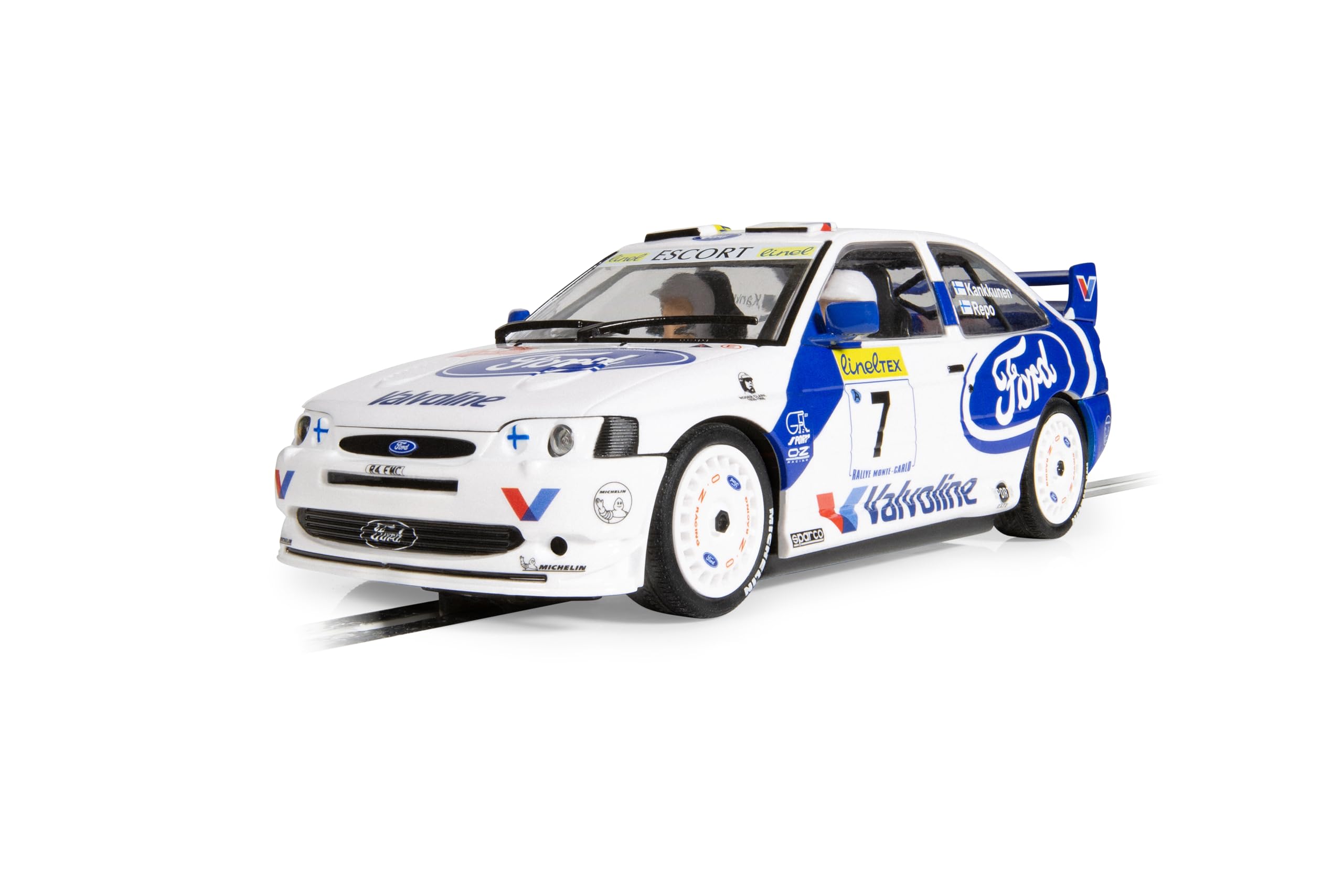 Scalextric Cars - C4513 Ford Escort WRC - Monte Carlo 1998 - Toy Slot Car for use with Race Tracks and Set - Small Kids Gift Ideas for Boy/Girl, Accessories, Black