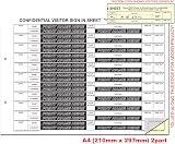 Cherry NCR Confidential Visitor Sign In NCR Duplicate Refill Pack A4 50 Sets view 6