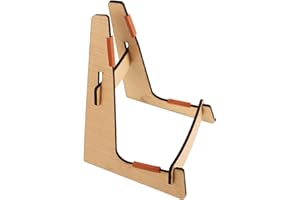 Kichvoe Wood Bass Guitar Stand with Multifunctional Design and Stable Floor Support for Violin and String