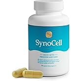 Synocell Glucosamine Chondroitin Complex Back, Neck, and Joint Support Supplement with Boswellia, Quercetin, & MSM - Renew Your Joints from The Inside Out - Move with Freedom and Ease