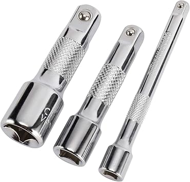 3 8 And 1 2 Drive Socket Extensions Bar For Narrow And Deep Areas Cr V Steel Visibility Markings 1 4 Highfree 9pcs Wobble Socket Extension Bar Set Wrenches Hand Tools Urbytus Com