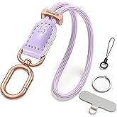 SURPHY Phone Wrist Strap, Keychain Wristlet, Phone Strap Charm with Tether Tab, Cellphone Lanyard Wrist, Key Chain for Women