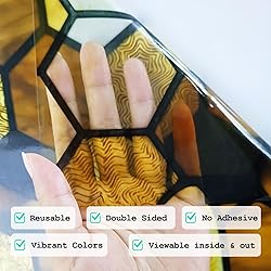 funlife Original Hand-Drawn Faux Stained Glass