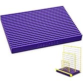 Aceorbit 10 Inch Large Quilting Rulers Holder, 20 Slot, Deep Purple | Desktop Sewing Ruler Organizer for Large Sized Quilting and Sewing, Easy to Storage, Ideal for Home Office Desk Storage