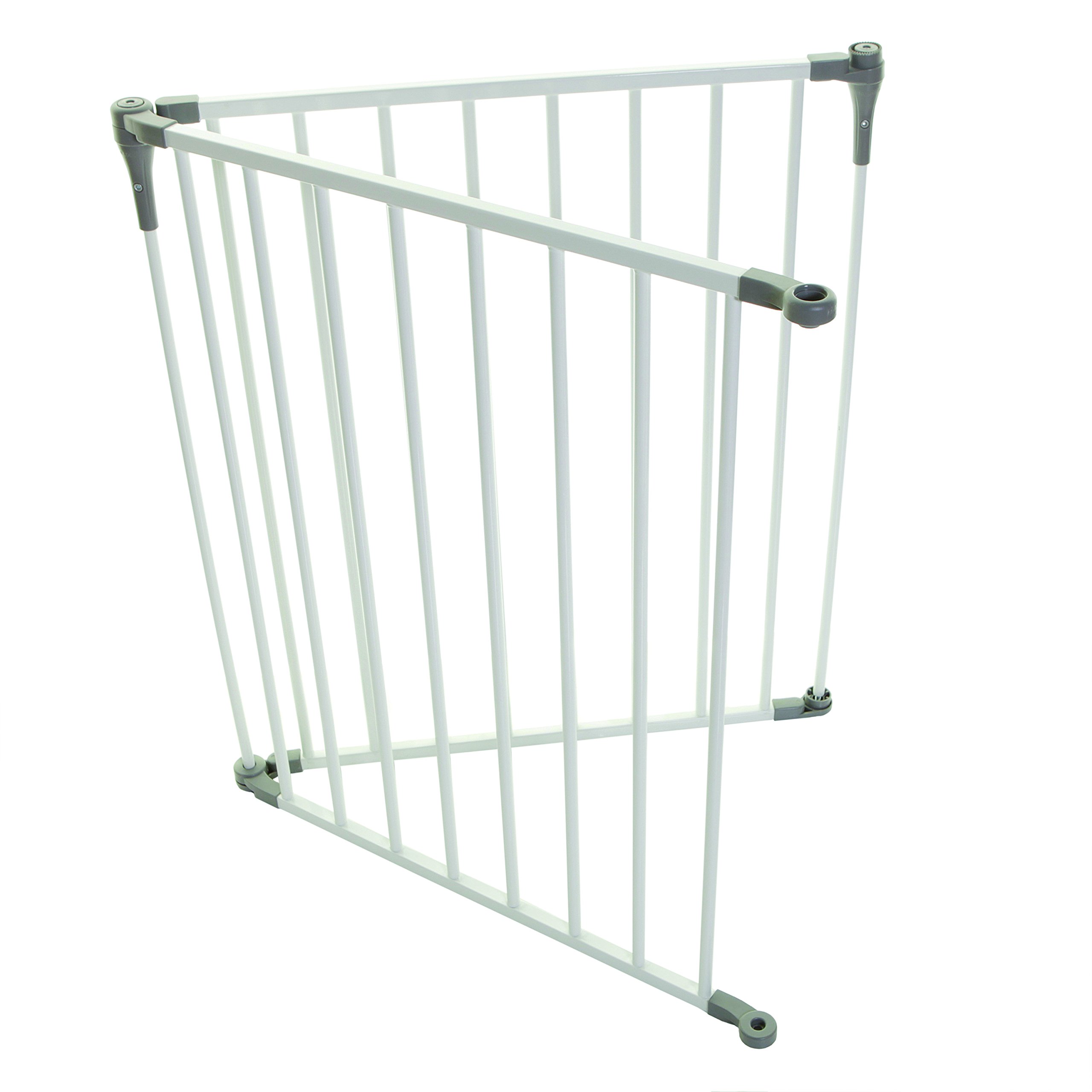 Dreambaby 2 Panel Royale Converta Baby Safety Gate Extension - 125 cm Wide - White - Model G1950BB