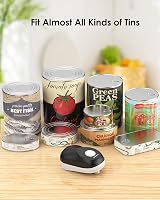 hoyiours Electric Tin Opener Automatic Cordless One Touch Smooth Edge Arthritic view 6