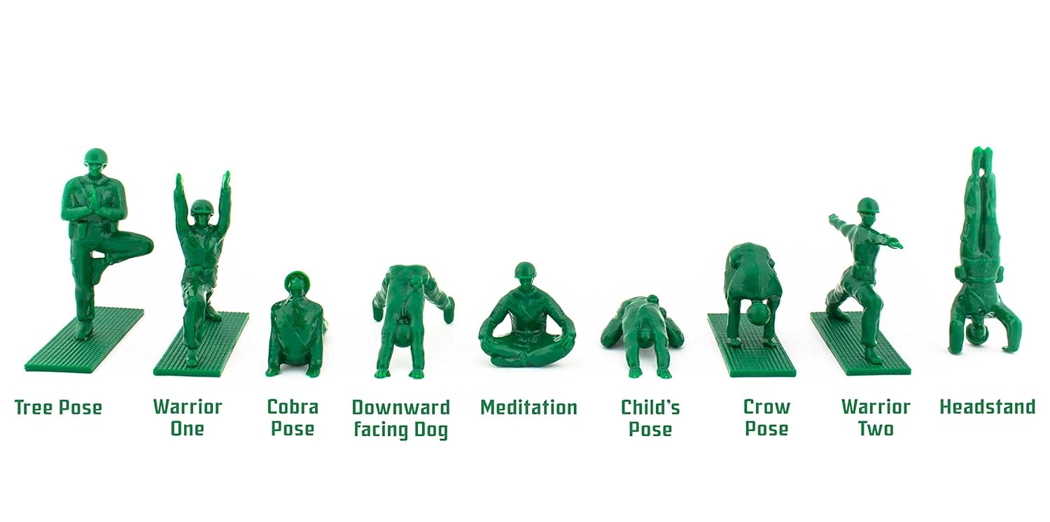 yoga army men
