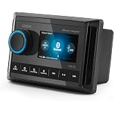 Clarion CMM-30 Marine Source Unit with Color LCD Display, 8-Channel RCA Output, IP66 Weatherproof Rating, Weather Band, Bluetooth