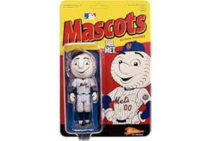 Super7 Major League Baseball Mascots: New York Mets Mr. Met Reaction Figure Multicolor
