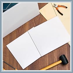 Sasylvia 1 Pcs HDPE Sheet 1/2" Thick, 24'' x