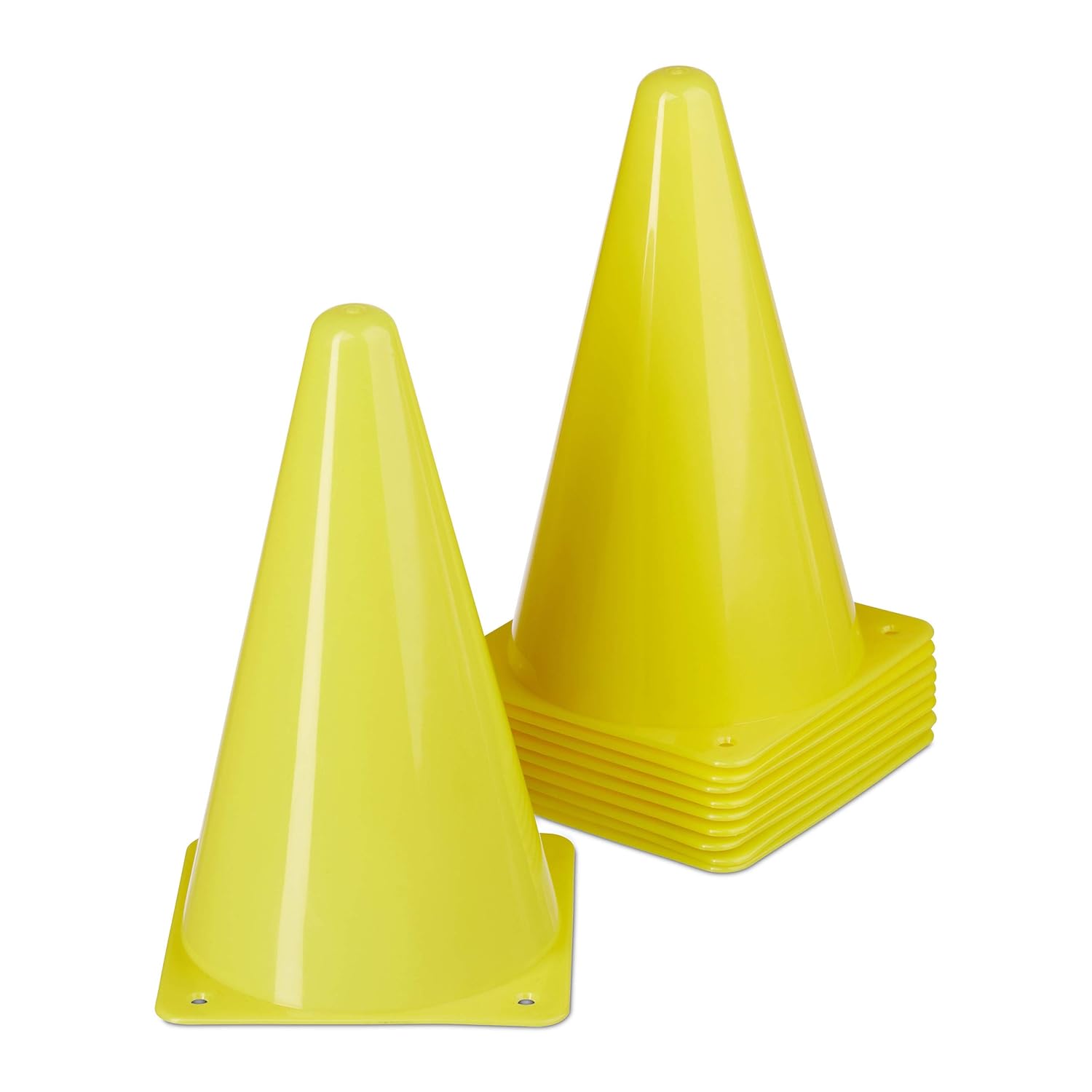 Cones & Pylons Sports & Outdoors Relaxdays Set of 10 Track & Field