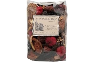 Old Candle Barn Christmas Memories Potpourri 4 Cup Bag - Perfect Fall, Winter Decoration or Bowl Filler - Beautiful Christmas Scent - Made in USA