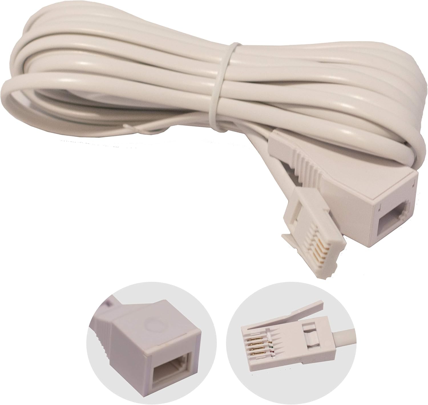 ICHOOSE LIMITED 5M Telephone Extension Cable for BT Landline Phone