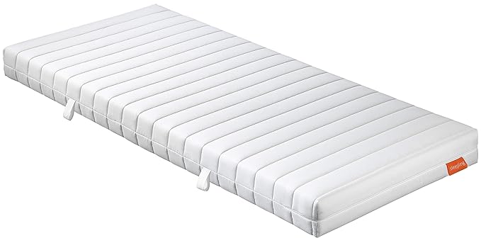 sleepling 190134 Federkern Matratze Basic 60 TFK - Härtegrad 3 90 x 200 cm, weiß