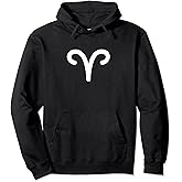 Aries Symbol Zodiac Sign Horoscope Pullover Hoodie