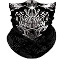 Obacle Skull Face Mask for Dust Wind Sun Protection Men Women Motorcycle Riding
