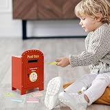SOKA Wooden Elephant Post Box Toy Montessori Colors Shapes Numbers Pretend Play view 5
