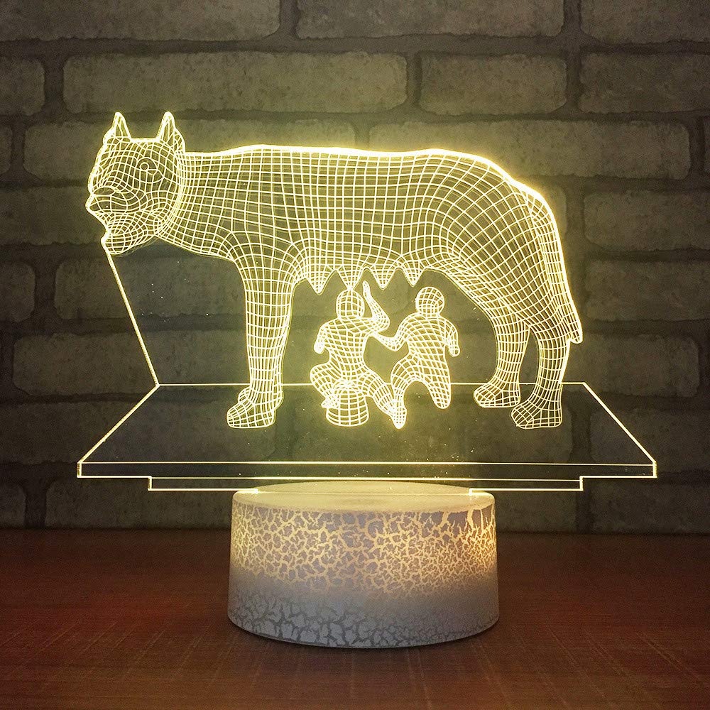 Geelong Cats Football 3d Acrylic Led 7 Colour Night Light Touch