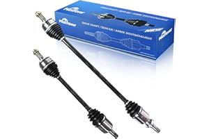 Maxfavor Front CV Axle Shaft Assembly fit for Honda Civic 2016 2017 2018 2019 2020 2021, FWD L4 2.0L, EX LX LX-P Models, Only fit Front-Wheel Trans Automatic Trans CV Joint Axle Front Passenger Driver