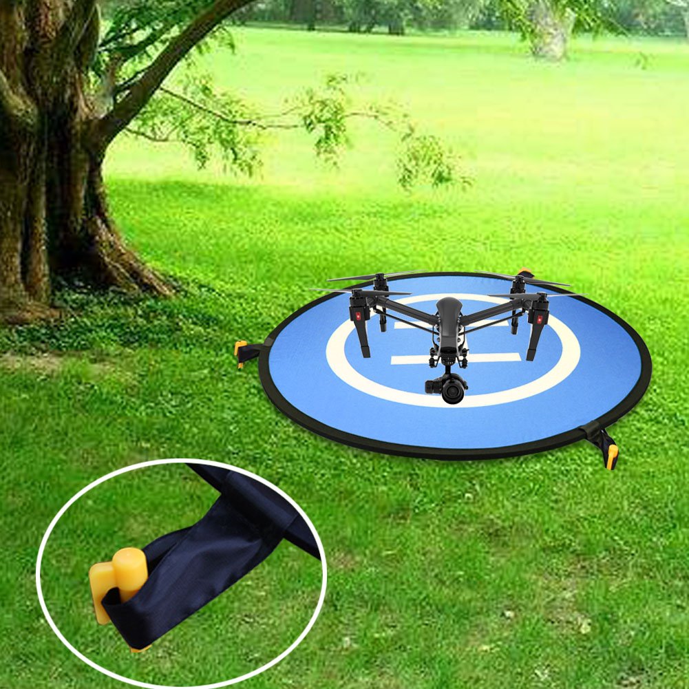 KINBON Drone Landing Pads, Waterproof 30'' Universal Landing Pad Fast