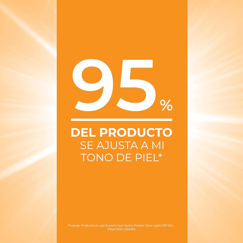 Sun Face Hydro Protect Ultra-Light Fluid FPS50+ con tono claro (50 ml), crema facial solar con filtros UVA/UVB, protección solar 50+ en fluido extraligero, crema de sol color — foto 6 de 8