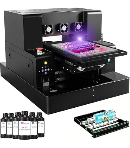 AchiPrin A1 6090 UV Printer 3pc XP600 12Color Automatic Flatbed +