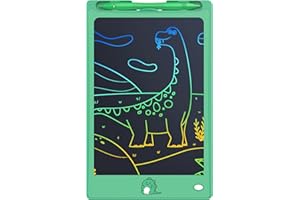 FLUESTON Toys LCD Writing Tablet Toddler,Toys for Boys Girls 3 4 5 6 7 8year,8.8 Inch 1pcs in 1 Pack Drawing Pad Toy Easter Basket Stuffers for Kids,Drawing Tablet Doodle Board Cute Dinosaur
