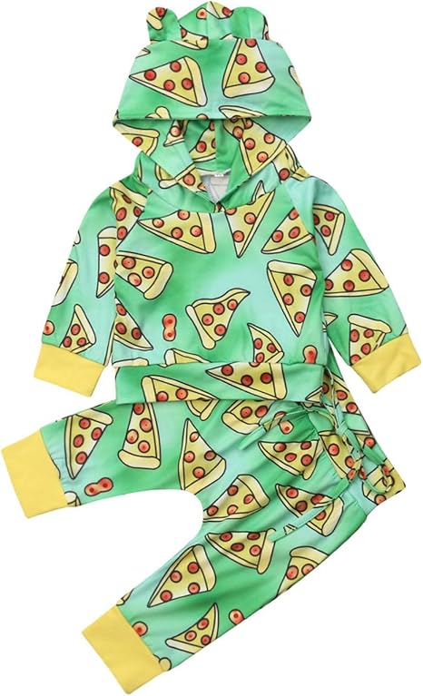 pizza baby clothes