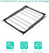 Rainberg 3 Tier Clothes Airer Foldable Drying Rack with Non-Slip Feet view 2