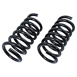 TRQ Rear Suspension Coil Spring Pair Set for
