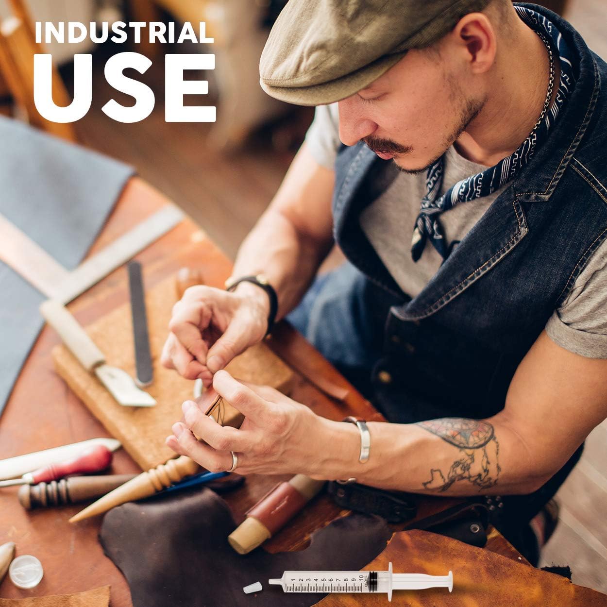 10ml Oral Syringe – 15 Syringes with Covers by Care Touch - Great for Oral Medicine and Home Care: Health & Personal Care