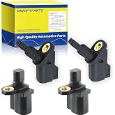 ABS Wheel Speed Sensor 4Pcs Front &amp; Rear Left &amp; Right Fit for Ford C-Max 2013-2018 Escape 2013-2019 Focus 2012-2018, for Lincoln MKC 2015-2019, Fit for Volvo C30 C70 S80 V50 V70