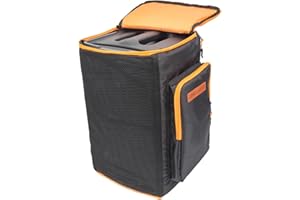 BXAXGX Protective Cover for EON ONE Compact Speaker Double-Layer Shield, Scratch-Resistant, Dust proof Shell, Breathable Mesh Sleeve, Custom Fit Speaker Jacket w/Storage Pocket (Nylon Cover)