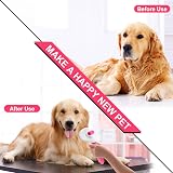YETEE Cat Dog Brush Self-Cleaning Grooming Tool Pink view 7