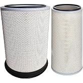 TrustMoto P181038 P115070 Dust Collector Filter KIT | Fits for Delta, Wynn Enviromental, Harbor Freight, Grizzly, Jet Vortex, Shop Fox Replaces AF879, LAF5069, PA2363, 42440