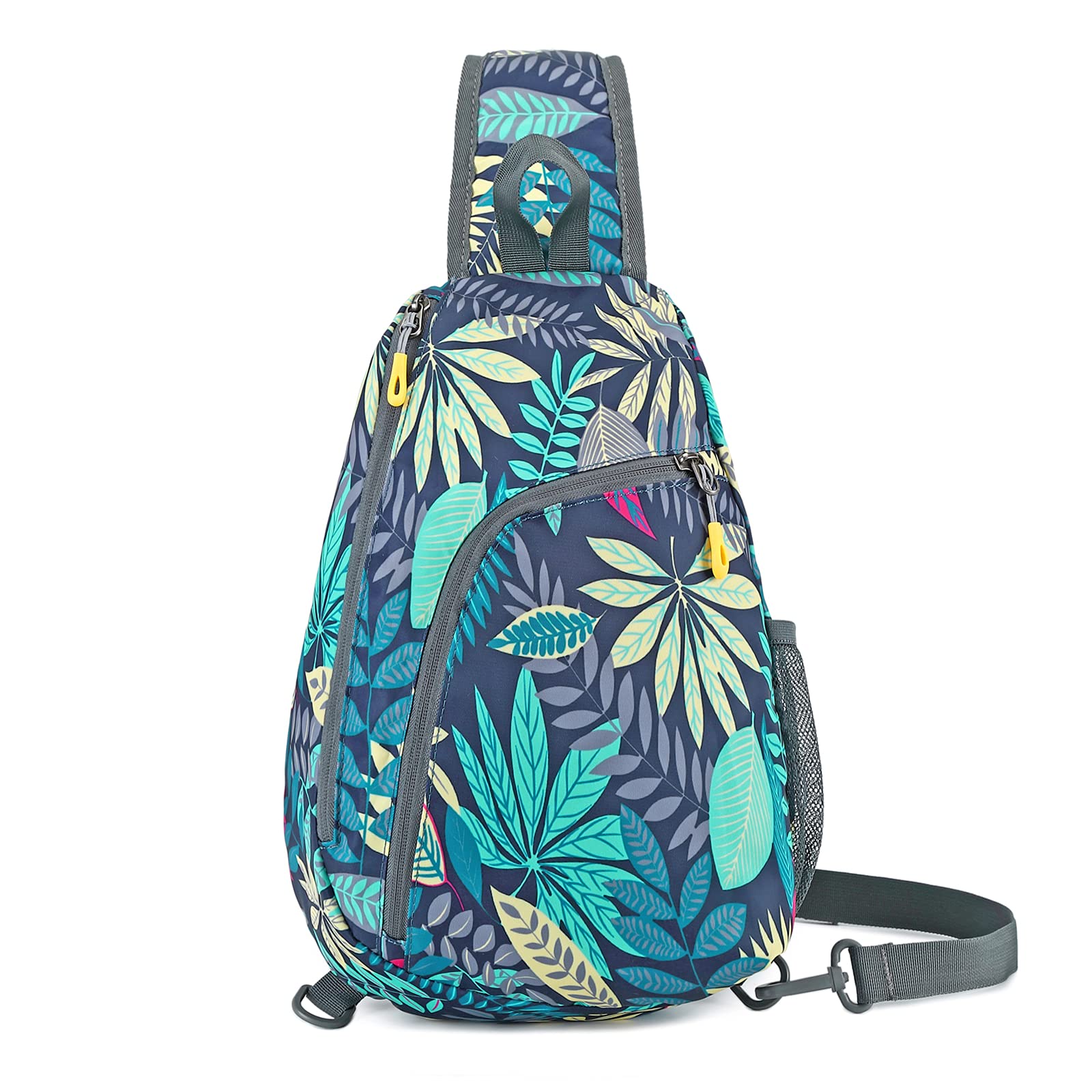 FANDARE Small Sling Bags Chest Pack Shoulder Backpacks Unbalance Ultralight Crossbody Bags Waterproof Outdoor Travel Rucksack Running Gym Hiking Daypacks for Men Women Kids Blue